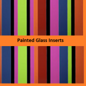 Painted Glass Inserts